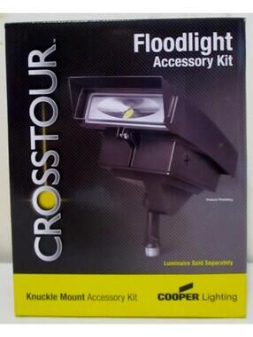 NEW Cooper Lighting Crosstour Floodlight Accessory Kit XTORFLD-KNC
